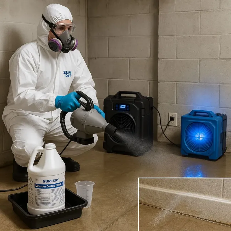 Sanitization and Odor Removal process in North Myrtle Beach, SC