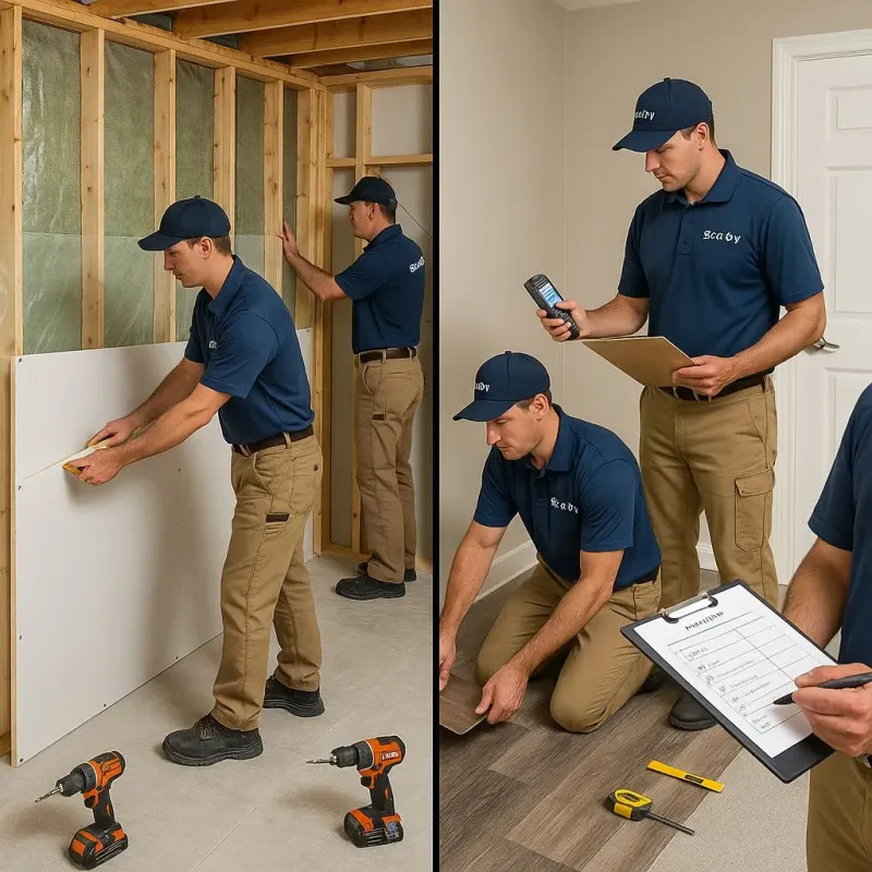 Repairs and Reconstruction process in North Myrtle Beach, SC