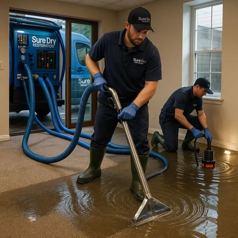 Water Extraction and Removal process in North Myrtle Beach, SC